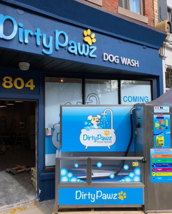 Self serve dog wash business