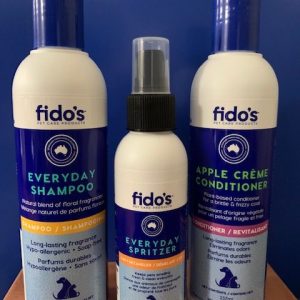 Fido All natural pet grooming set