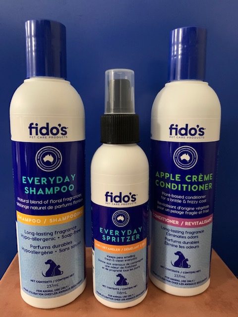 Fido All natural pet grooming set