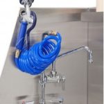 Deluxe lightweight faucet for dog tub