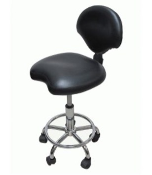 Grooming Stool with Backrest