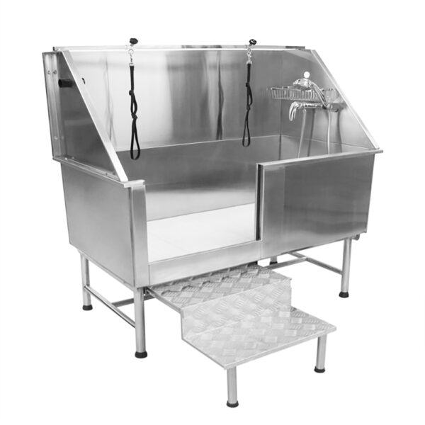 Stainless pet tub