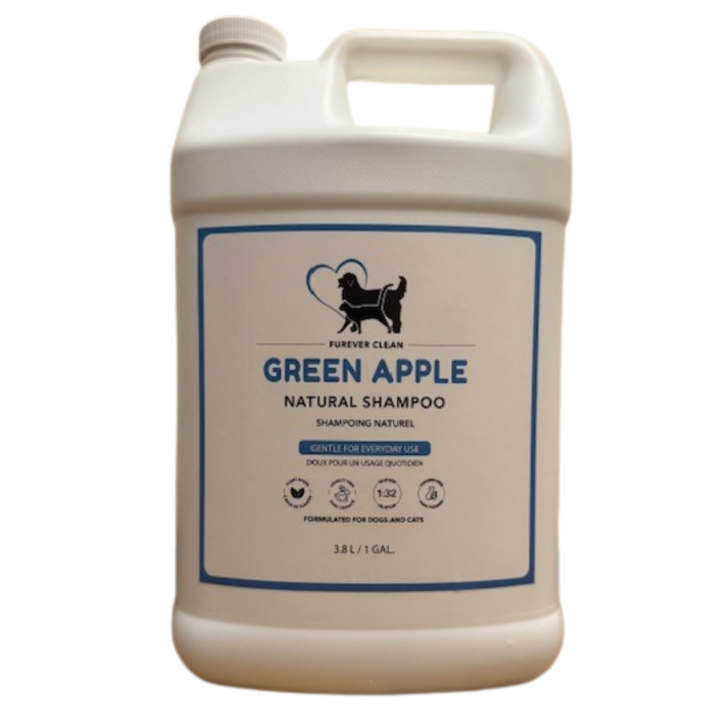 Green apple shampoo