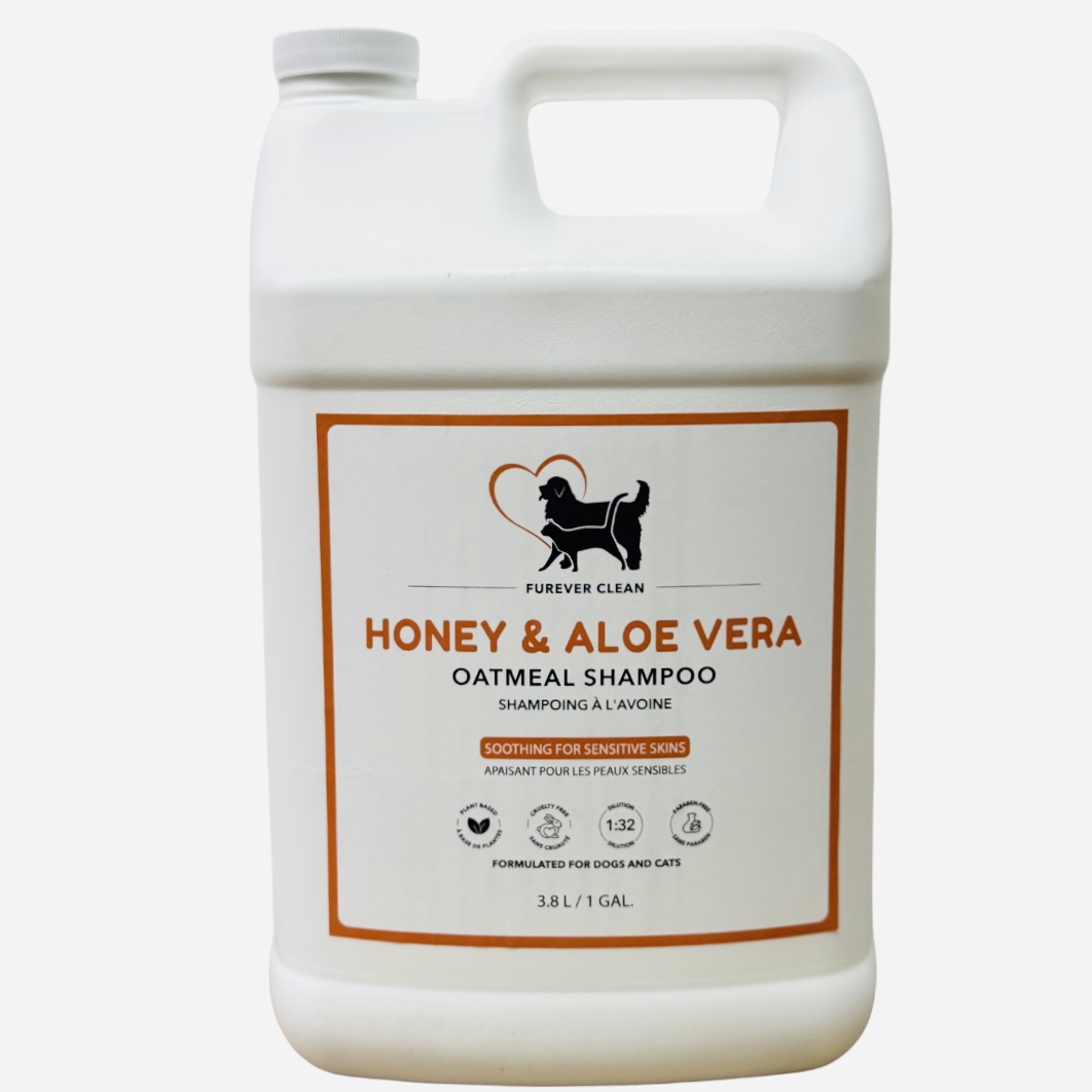 All natural Oatmeal pet shampoo