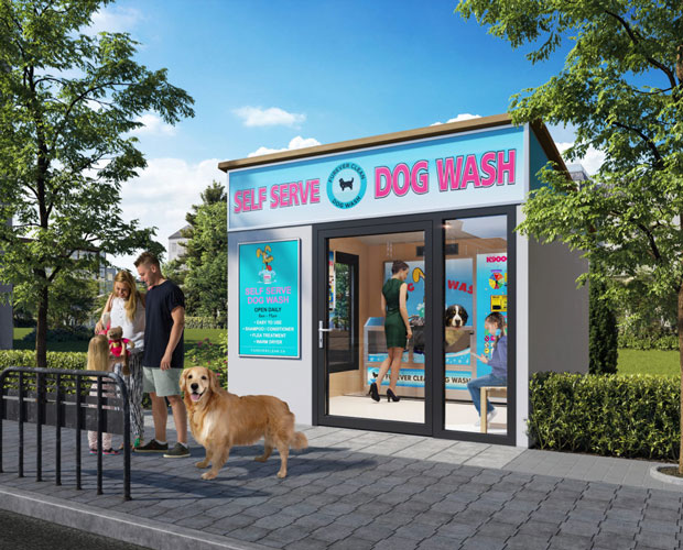 Wash and dry a dog in as little as 10 mins K9000 Self Serve Dog Wash